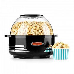OneConcept Klarstein Couchpotato, čierny, popcornovač, elektrické zariadenie na prípravu popcornu