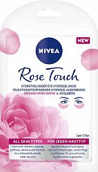 Nivea Rose Touch gelová oční maska 1 pár